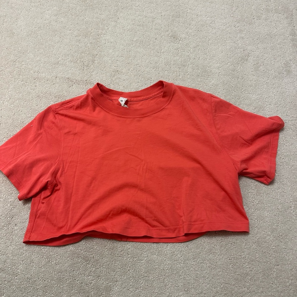 all yours lulu too, orange color, size 2